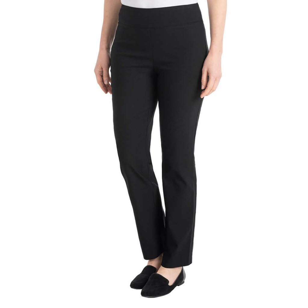 Hilary Radley Plus Ladies' Pull-On Pants (Black, 20wx32l)